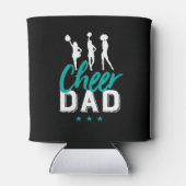 応援パパ誇りを持ったチアリーダー娘の父 缶クーラー (裏面)