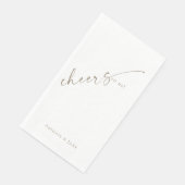 応援パーソナライズされたズゲストナ結婚プキンズ (コーナー)