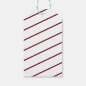 応援パーソナライズされたホリデーギフトラベル ギフトタグ (裏面)