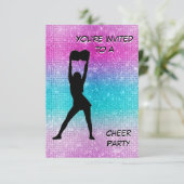 応援パーティの招待状 招待状 (スタンド正面)