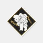 応援ビアーズパーティーナプキンズ スタンダードカクテルナプキン (角)