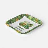 応援ビアーズ誕生日セントパトリックカスタムズ・デイ ペーパープレート (傾斜あり)