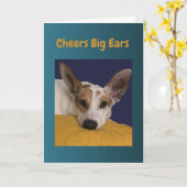 応援ビッグイヤーズハッピーバースデー カード (黄色い花)