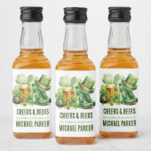 応援ビーズアダルト誕生日セントパトリックの日の好意 リキュールボトルラベル (ボトル)