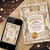 応援ビーズメンおもしろい誕生日 招待状