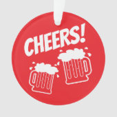 応援ビールジャグカスタムスオーナメント オーナメント (正面)