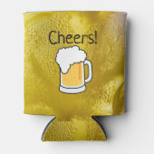 応援ビールデイコールドバブルボトルクール 缶クーラー (正面)