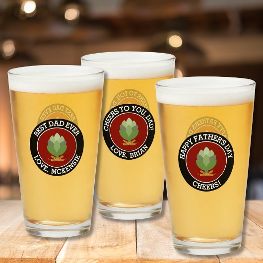 応援ビールホップスハッピーファーザーズデイスペシャル タンブラーグラス