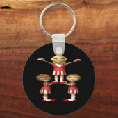 応援ピラミッド キーホルダー (正面)