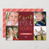 応援ファンキーホリデーカード シーズンカード (正面/裏面)