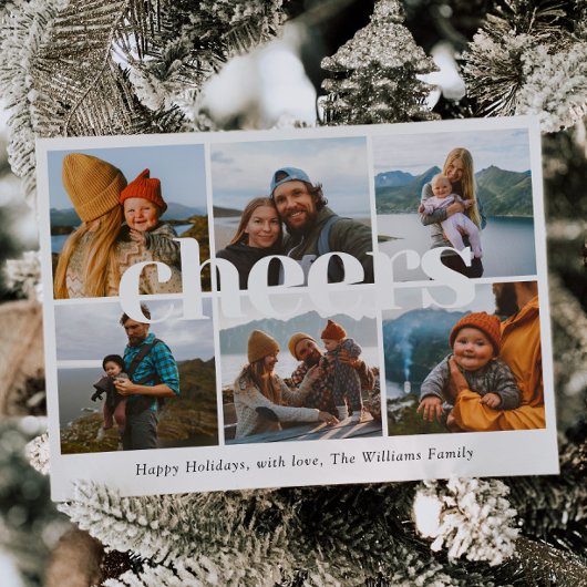 応援フォトクリスマスカード シーズンカード