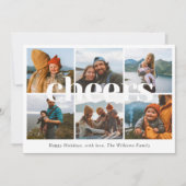 応援フォトクリスマスカード シーズンカード (正面)