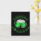 応援フッカーSt patricks day飲おもしろいみビール カード (黄色い花)