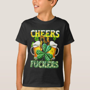 応援フッカーSt patricks day飲おもしろいみビール Tシャツ