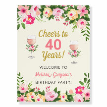 応援フローラ誕生日ウェルカムサイン