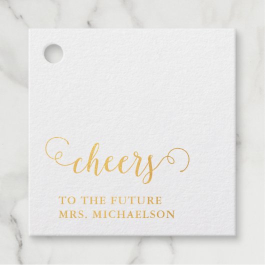 応援ブライド結婚ズイベント フェイバータグ (正面)