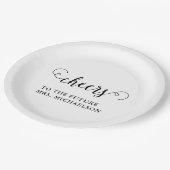 応援ブライド結婚ズイベント ペーパープレート (アングル)