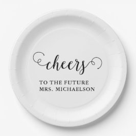 応援ブライド結婚ズイベント ペーパープレート