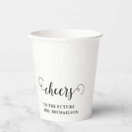 応援ブライド結婚ズイベント 紙コップ