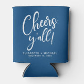 応援ブ結婚ルー 缶クーラー (正面)