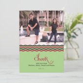 応援ホリデーフォトカード シーズンカード (スタンド正面)