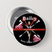 応援ボタン 缶バッジ (正面&裏面)