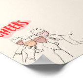 応援ポスター | キッチンデコールプリント ポスター (角)