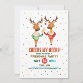 応援マイディーズトナディアフェンリデンマスクリスマスパーティー 招待状 (正面)