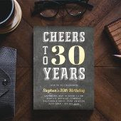 応援マイルストーン誕生日パーティー 箔招待状