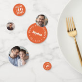 応援マイルストーン誕生日数々の写真 コンフェッティ (グループ)