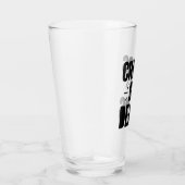 応援マイ親愛ハンドドロータイポグラフィデザイン タンブラーグラス (右)