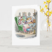 応援マウスカップルカード カード (黄色い花)