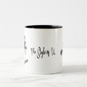 応援マグブラックパープル ツートーンマグカップ (中央)