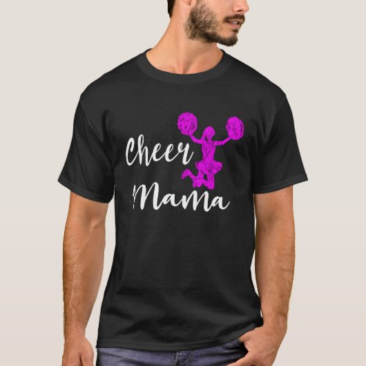 応援ママチアリーティングマザー応援チアレード Tシャツ (正面)