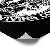 応援ママ 週末勝負を生き抜く面白チアリーディング ポスター (角)