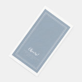 応援ミセスのモダン埃の結婚多いブルーディナー (コーナー)