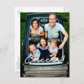 応援ミニマリスト休日の写真 ポストカード (正面/裏面)