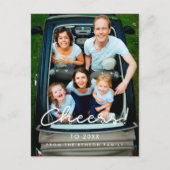 応援ミニマリスト休日の写真 ポストカード (正面)