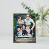 応援ミニマリスト休日の写真 ポストカード (スタンド正面)