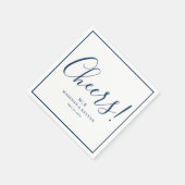 応援ミニマルとシック | ナプキ結婚ンス スタンダードカクテルナプキン (角)