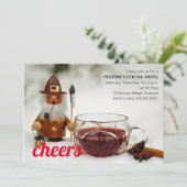 応援ミュールワイン&格言ホリデーカクテル 招待状 (スタンド正面)