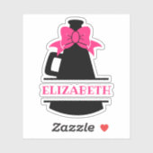 応援メガホンパーソナライズされたビニル シール (シート)