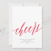 応援モダンノンフォトビジネスホリデーカード シーズンカード (正面)