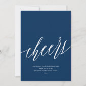 応援モダンノンフォトビジネスホリデーカード シーズンカード (正面)