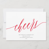 応援モダンノンフォトビジネスホリデーカード シーズンカード (正面)