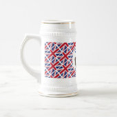 応援ユニオンカスタムジャック素晴らしイギリス ビールジョッキ (左)