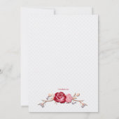 応援ラブリハーサルディナーパーティー 招待状 (裏面)