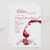 応援ラブリハーサルディナーパーティー 招待状 (正面/裏面)