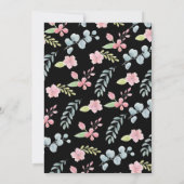 応援ラブワインテイスティングブライダルシャワー招待状 招待状 (裏面)