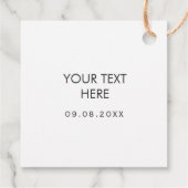 応援ラベル、結婚のワインまたはシャンパンラベル、クラフト フェイバータグ (裏面)